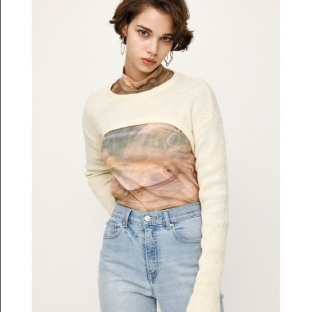 Sly graphic printed turtleneck Knitwear (light)